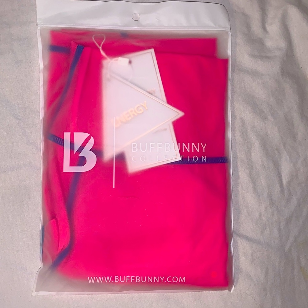 Hot pink bike shorts